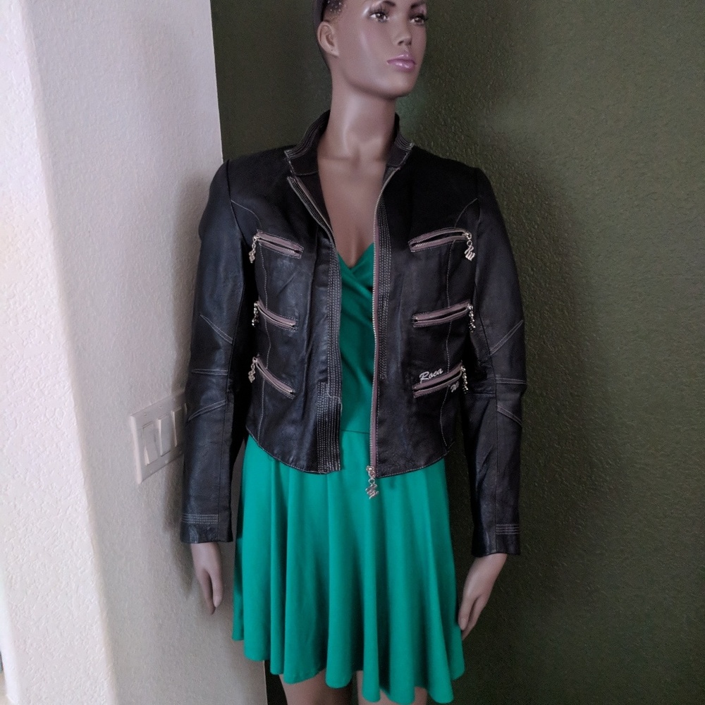 Rocawear leather jacket
